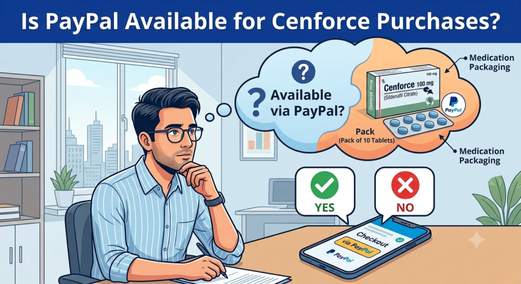 Can You Buy Cenforce With PayPal