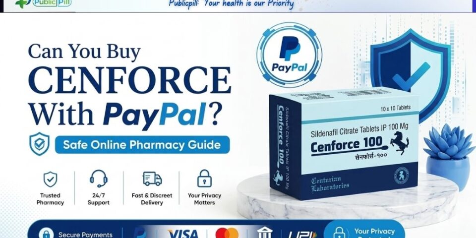 Can You Buy Cenforce With PayPal - Safe Online Pharmacy Guide