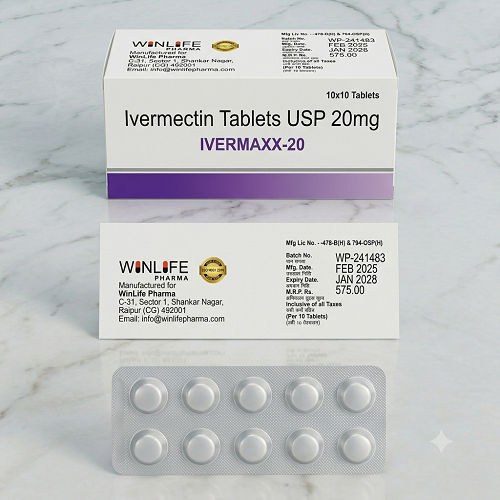 Ivermaxx 20mg Tablets