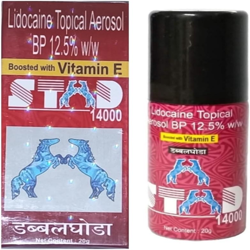 lidocaine topical aerosol 14000