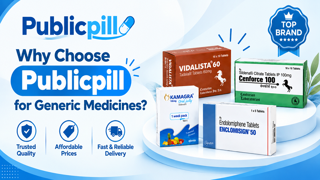 Why Choose Publicpill for Generic Medicines